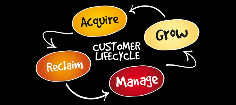 پیروی از چرخه عمر مشتری 
