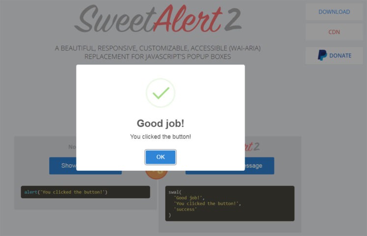 sweetalert2-plugin