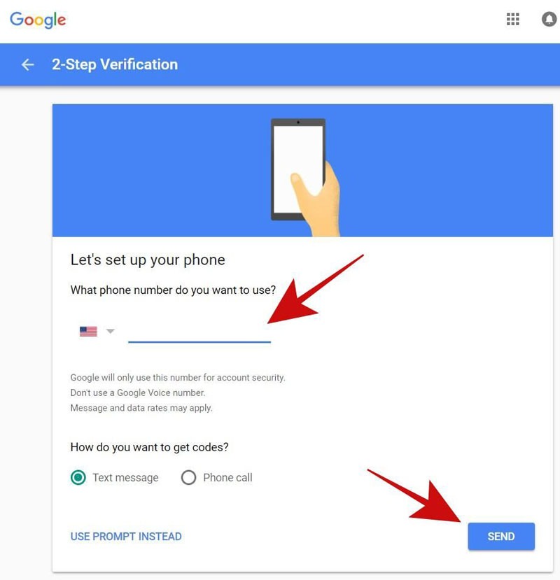 use-phone-number-2-step-verification