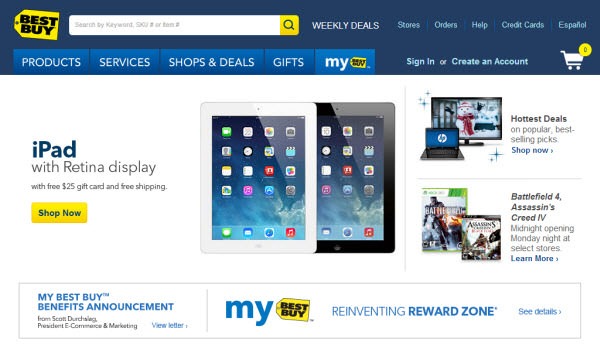 فروشگاه اینترنتی Best buy