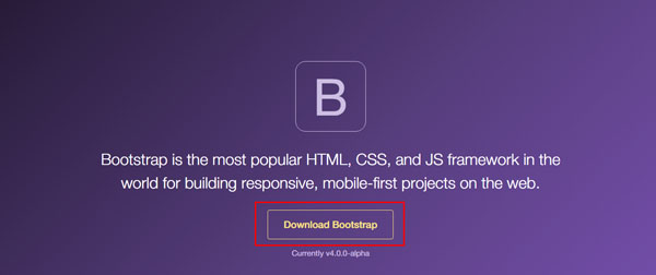 دانلود Bootstrap 4