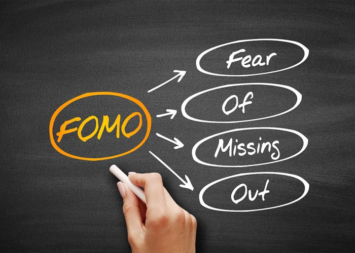 FOMO یکی از اصطلاحات اینترنتی