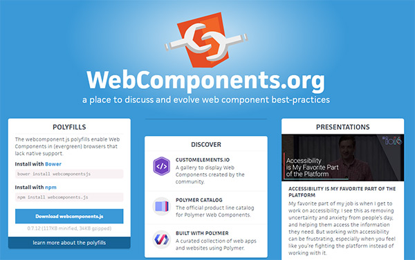 Web componenets