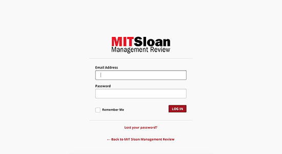 وب‌سایت MITSLoan Management Review