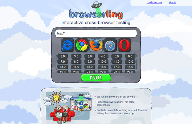 وب سایت Browserling