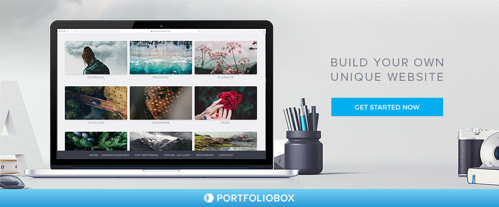 پلتفرم Portfoliobox بهترین گزینه برای طراحی سایت آماده