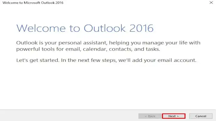 آموزش راه اندازی Microsoft Outlook 2016