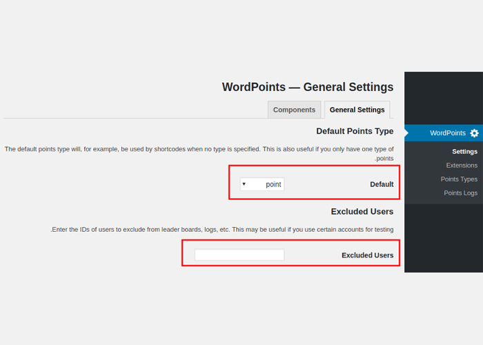 سیستم امتیازدهی به کاربران در وردپرس در افزونه WordPoints  