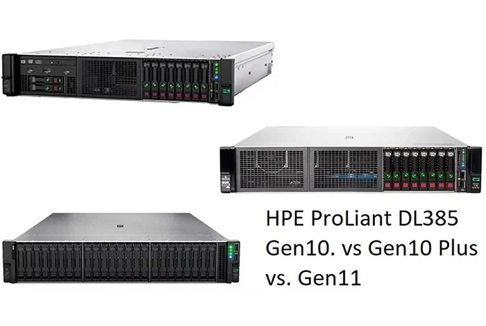 بررسی و مقایسه سرور HPE ProLiant DL380 در نسلهای ۱۰
