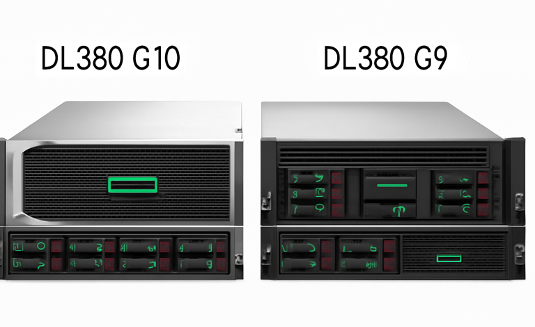 مقایسه سرورهای DL380 G10 با DL380 G9