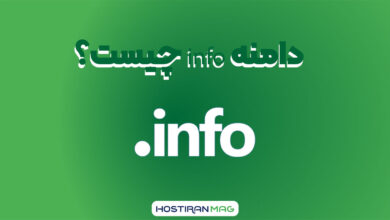 دامنه info چیست؟